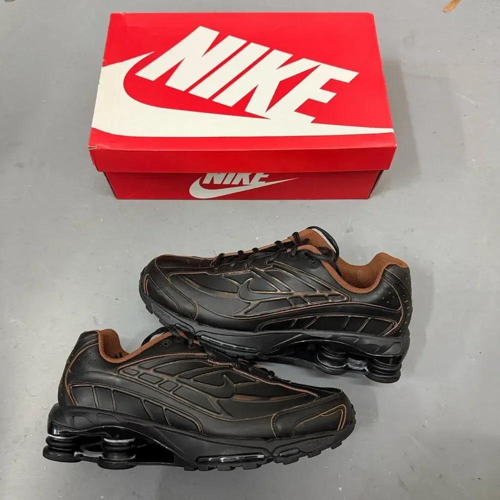 Nike Shox Ride 2 PRM Men's Size 13 Black/Light British Tan HV4447 010
